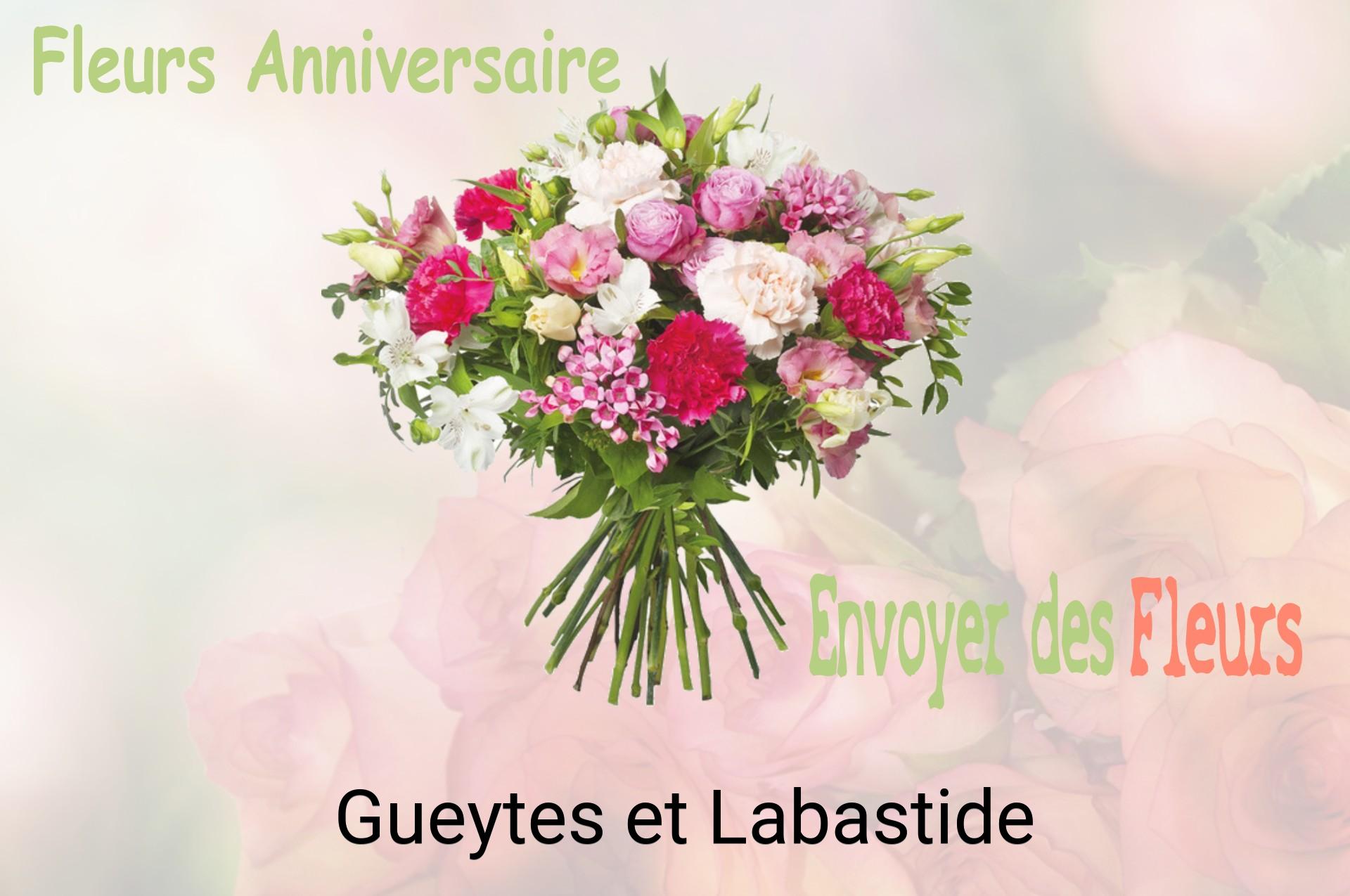 Bouquet de fleurs d’anniversaire livré à Gueytes-et-Labastide